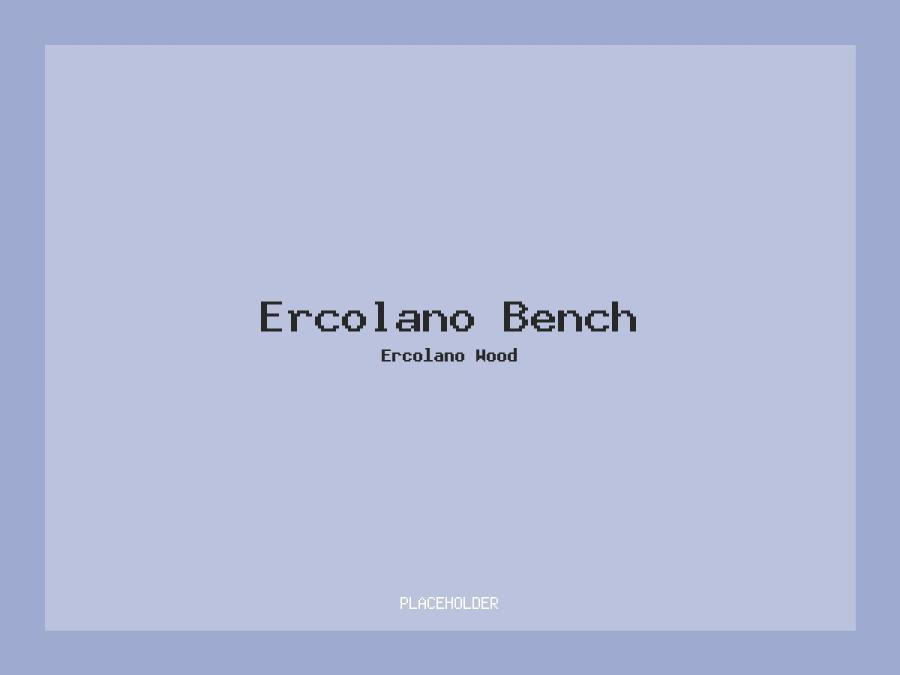 Ercolano Bench – Natural Oak / 120cm