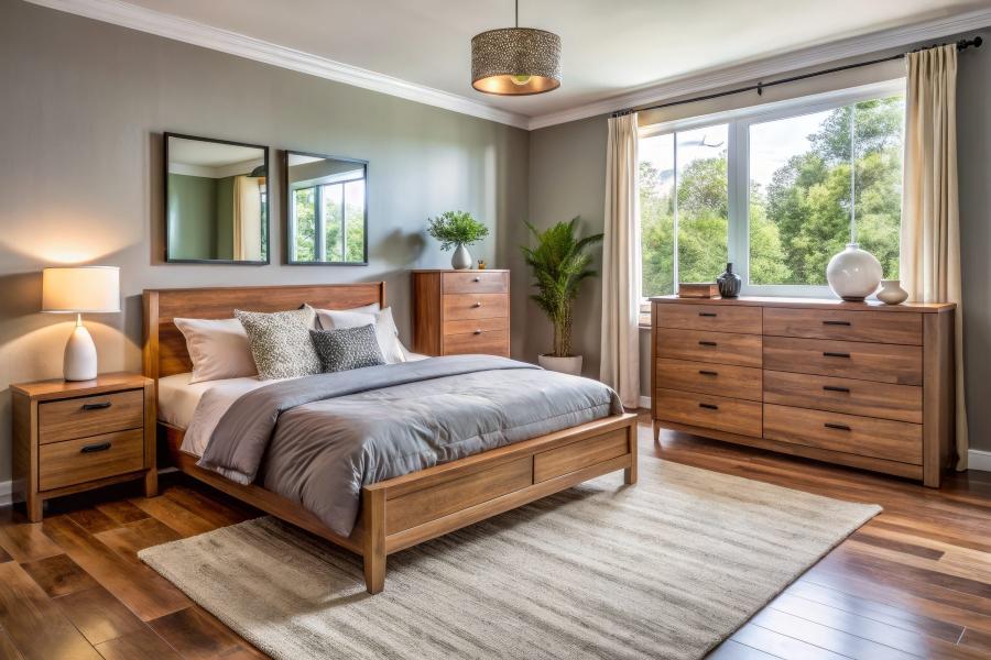 Hypnos Oak Bed Frame – Oak / Double