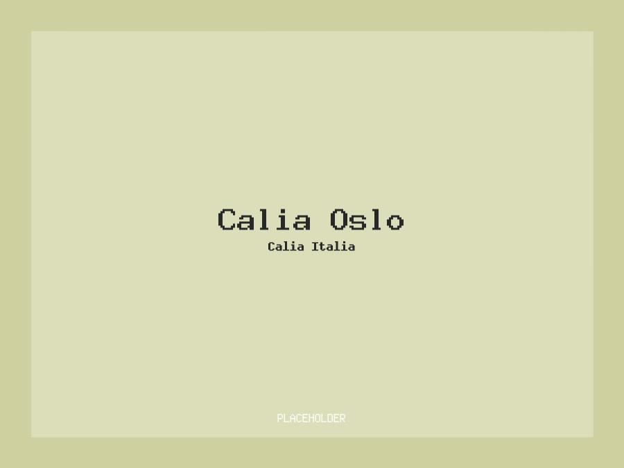 Calia Oslo – 3 Seater / Black Leather